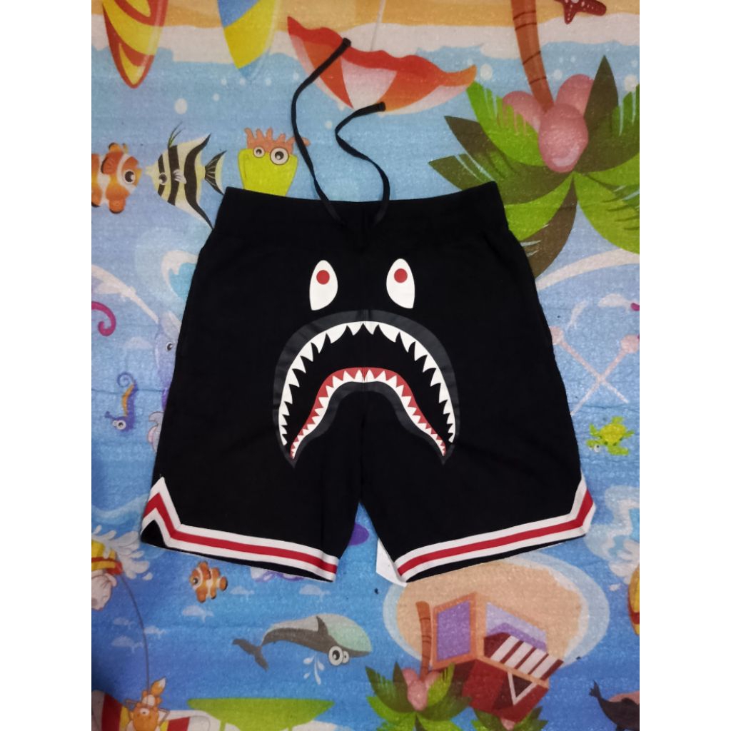 Bape Shark Basketball Sweat Shorts Pants