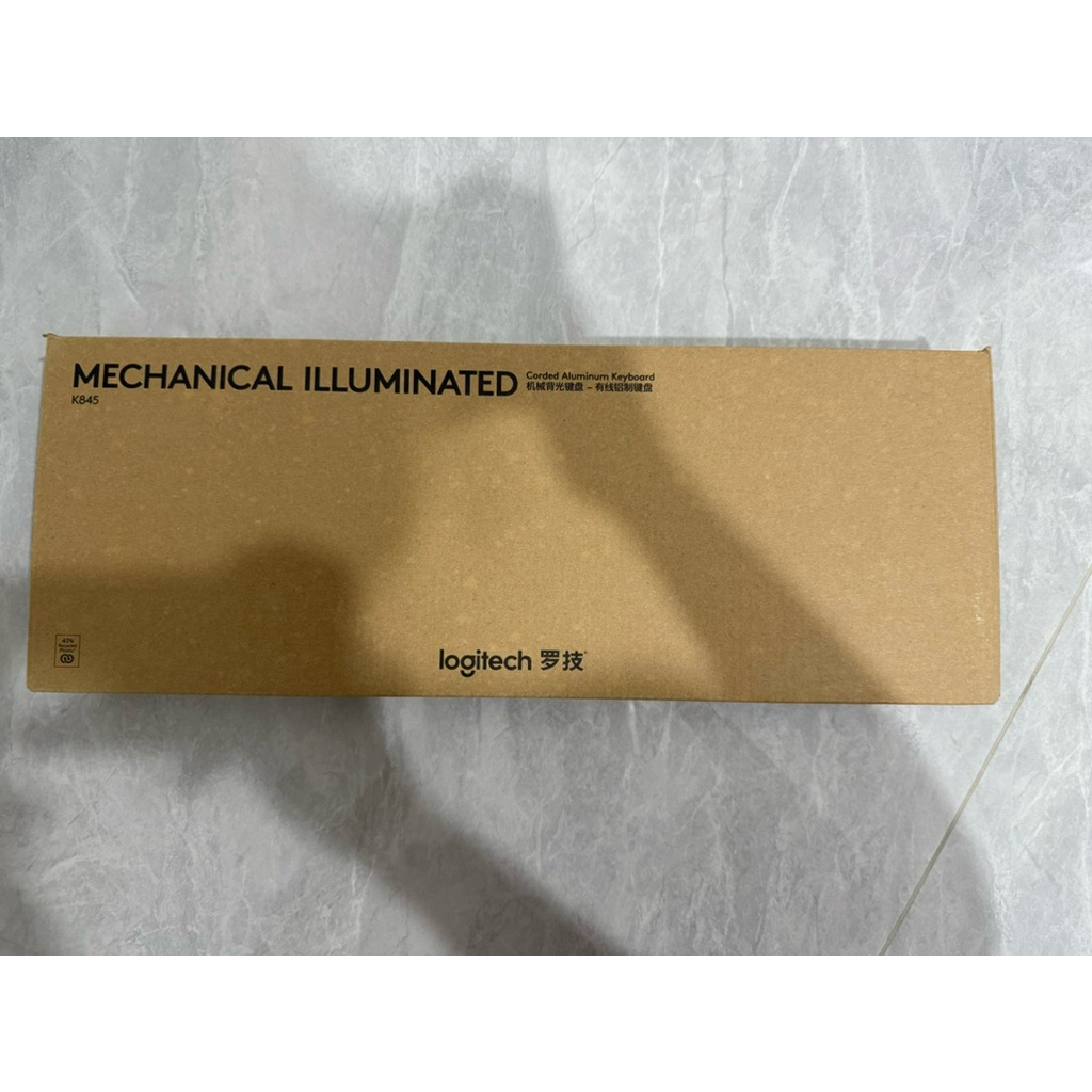 Logitech Keyboard - K845 Wired Mechanical Illuminated Corded Aluminium Keyboard BRAND NEW