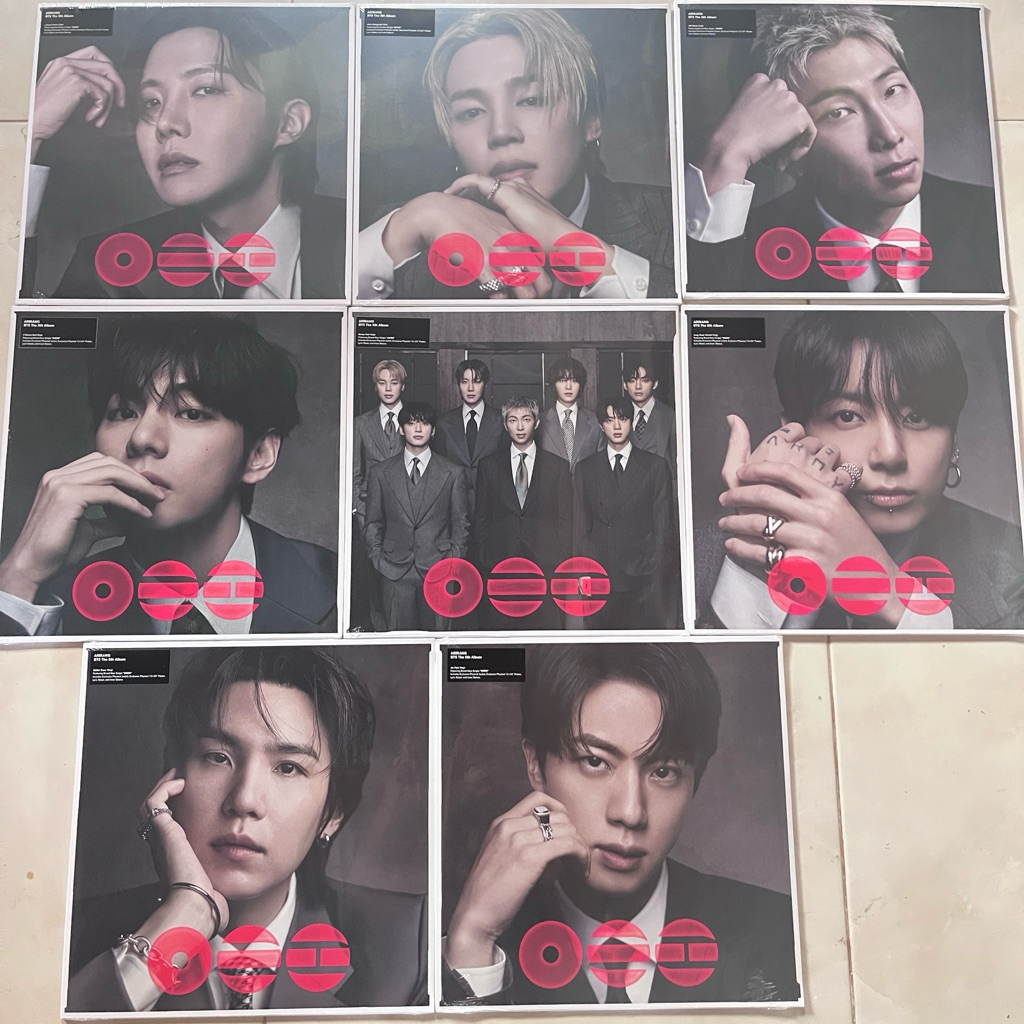 [READY STOCK] BTS THE 5TH ALBUM 'ARIRANG' (Standard Vinyl ver.) PILIH MEMBER / ALBUM BTS ARIRANG