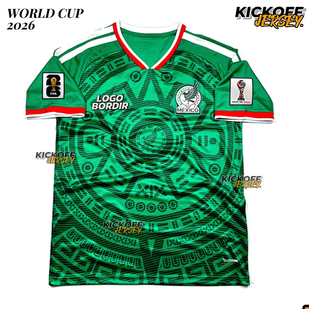 JERSEY MEXICO MEKSIKO WORLD CUP NEW SEASON 2026 2027 GRADE ORI 26/27