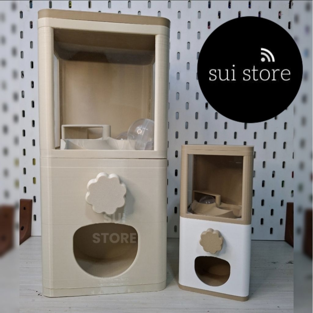 Mesin Gachapon Manual Dispenser Bola