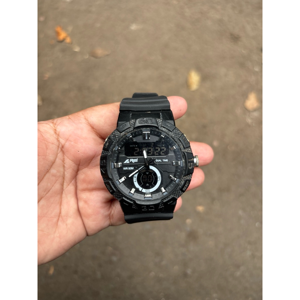 JAM TANGAN REI W626 OUTDOOR GEAR DUAL TIME