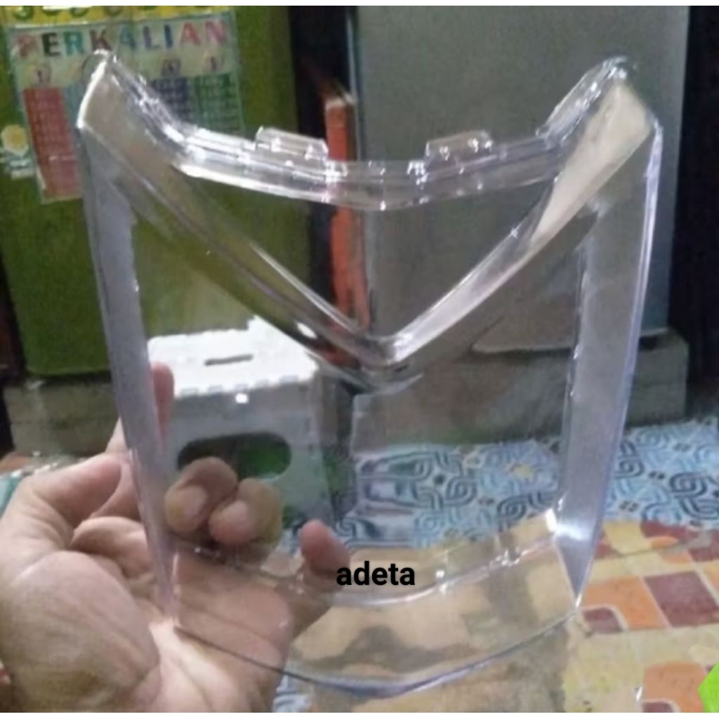 Mika Kaca Lampu Depan Motor Honda Beat Fi 2012_2015