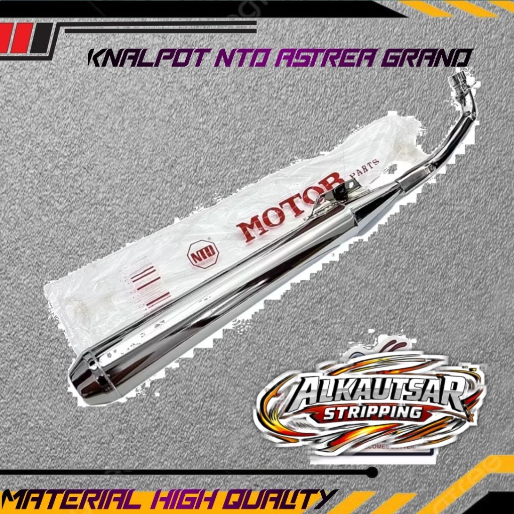 Knalpot Honda Astrea Grand Impressa Legenda NTD original bahan tebal kualitas terbaik Astrea grand
