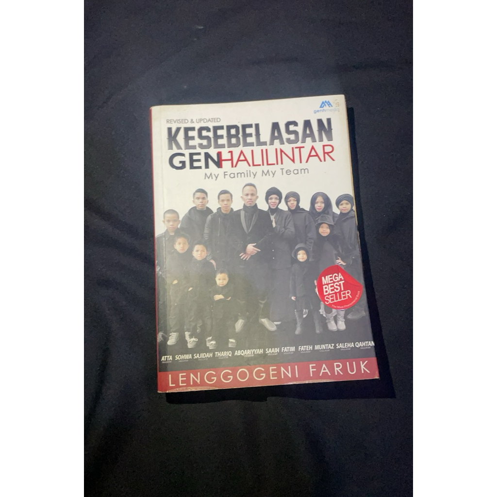 [PRELOVED] Buku Gen Halilintar - Kesebelasan Gen Halilintar MINUS CEK DETAIL FOTO