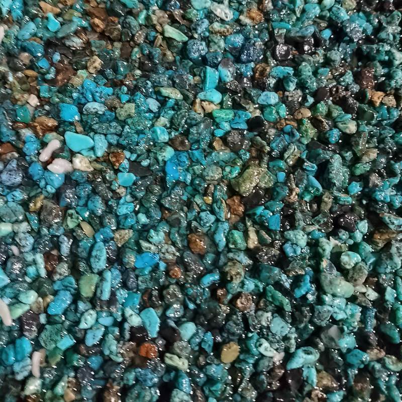 batu bacan doko campur palamea BIRU lebih kurang 0.1gr sangat kecil asli natural, batu yang dikirim 