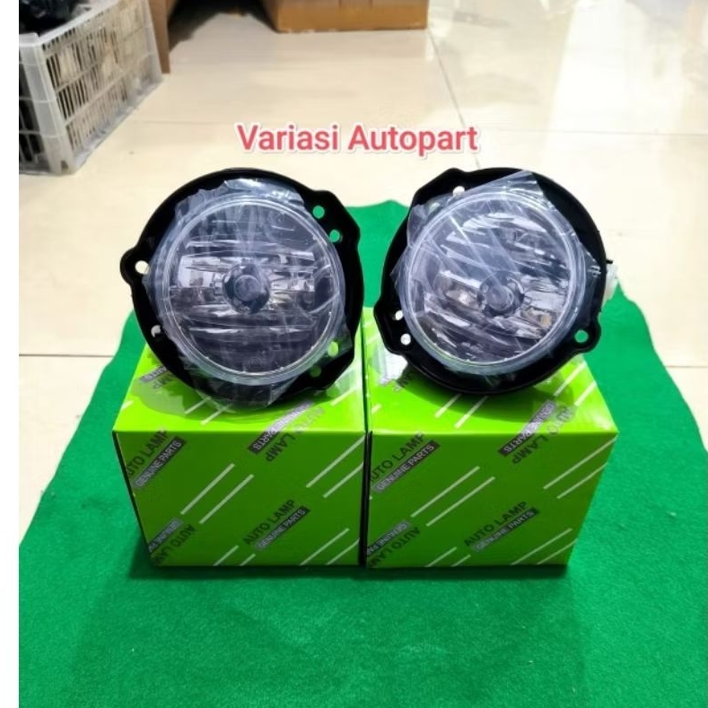 FOGLAMP LAMPU KOITO AVANZA XENIA 2012 - 2016/AGYA/AYLA/RUSH/TERIOS KOMPLIT BRAKET+BOHLAM ORIGINAL