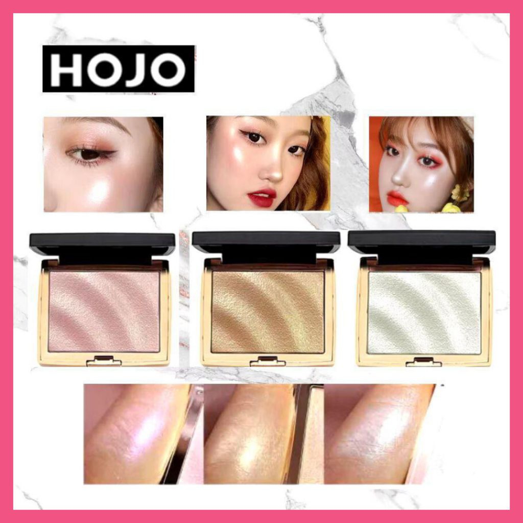 [COD] BPOM ORI HOJO Highlighter Shimmering Stereoscopic Waterproof Make Up Wajah