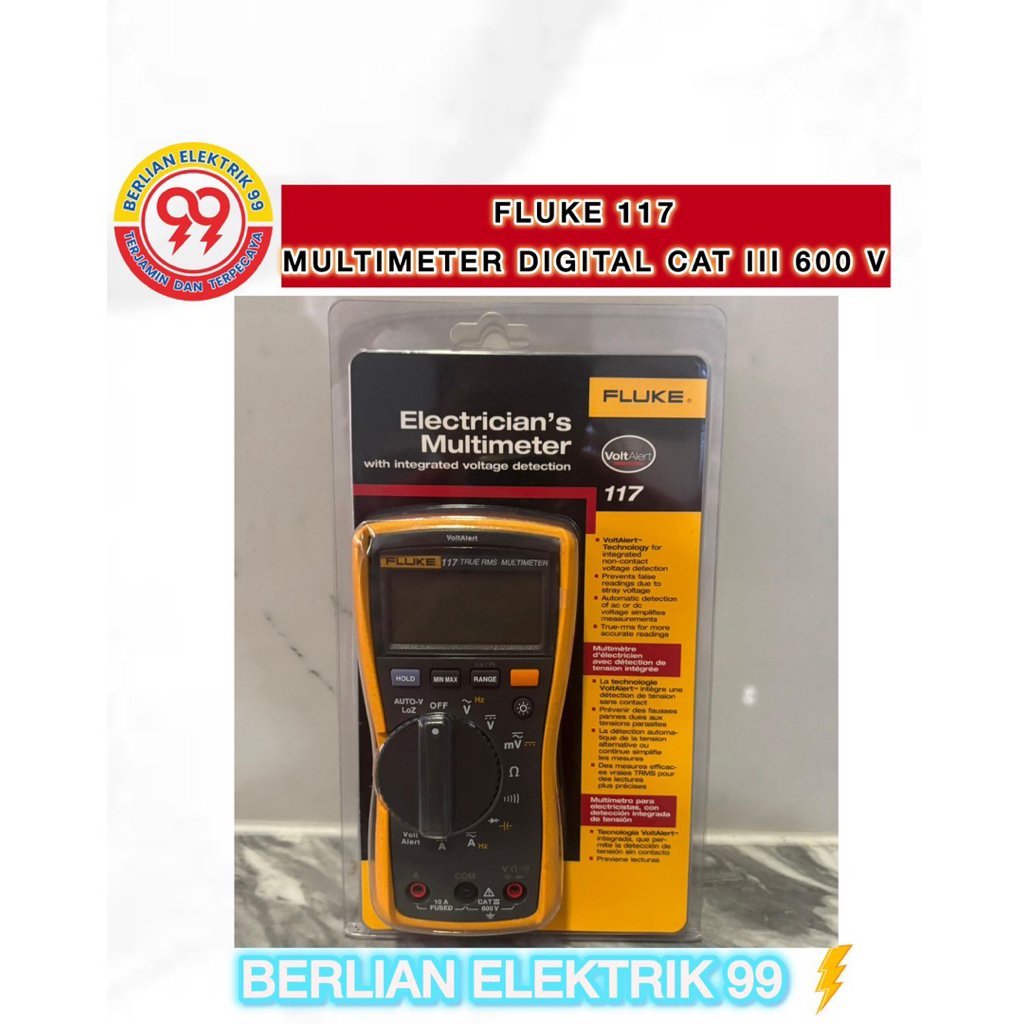 Fluke 117 TRMS digital multimeter 117
