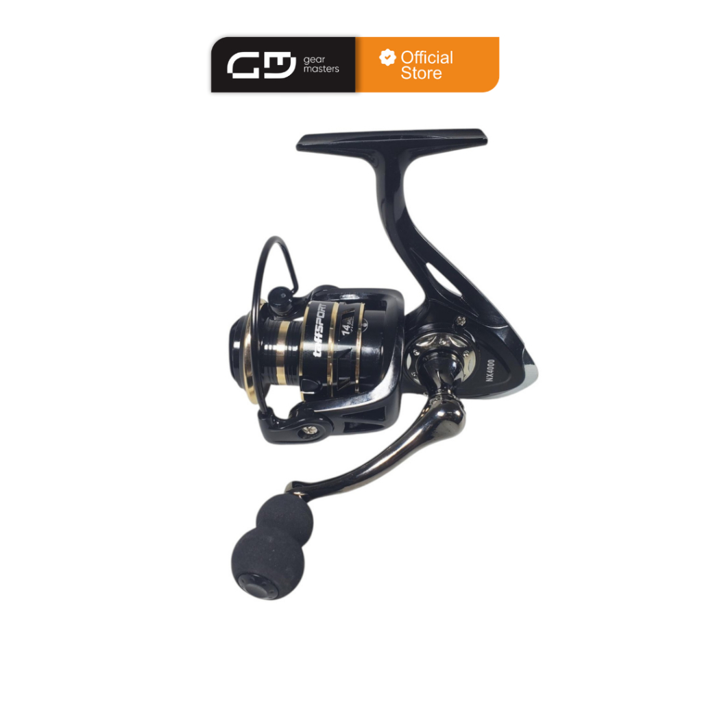 REEL PANCING SPINNING FISHING REEL 5.2:1 4000 - NX4000 – BLACK TAFFSPORT