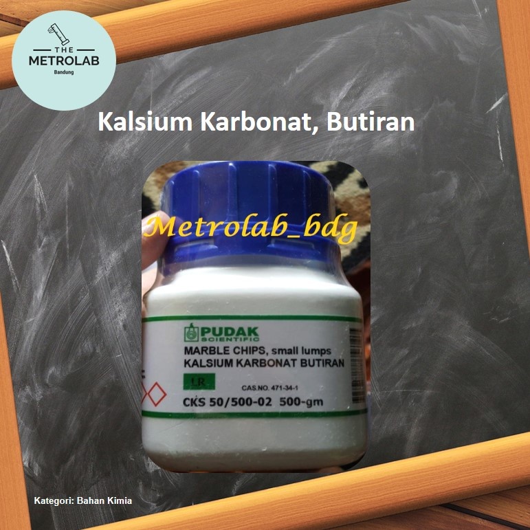 Kalsium Karbonat, Butiran | 500 g