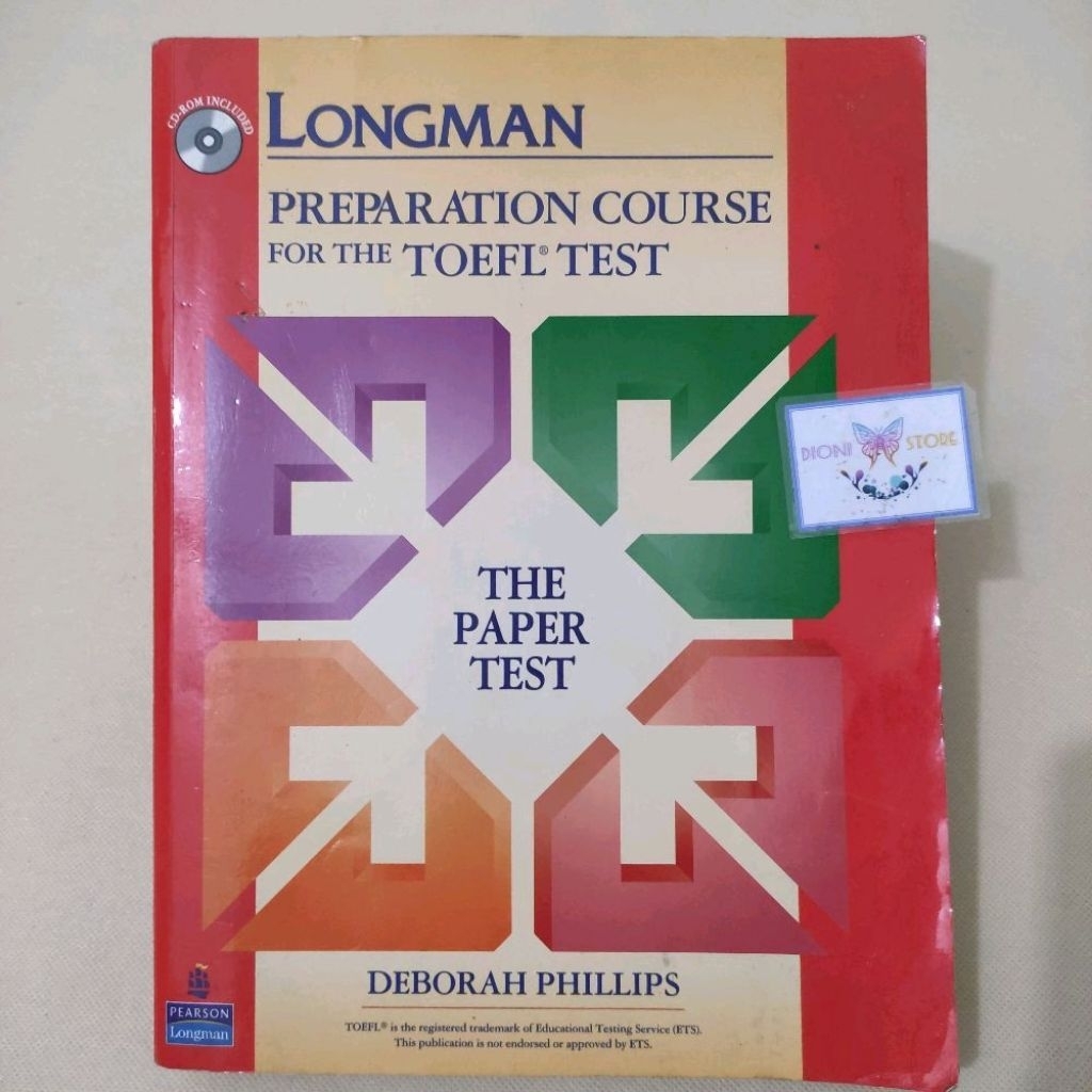 (ORIGINAL) Buku Longman Preparation Course For The Toefl Test - The Paper Test (Deborah Phillips)