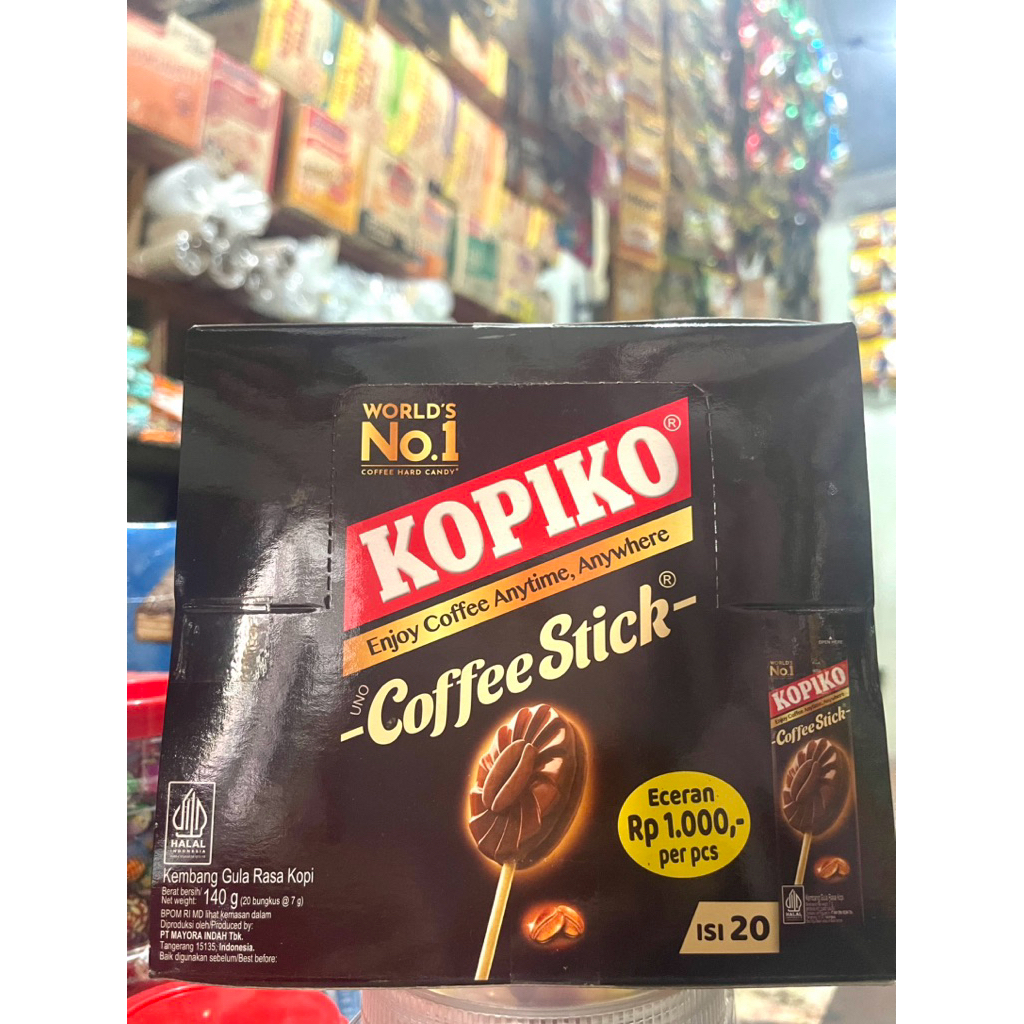 Permen Kopiko stik 1 box isi 20pcs / Permen stik Kopiko kopi murah