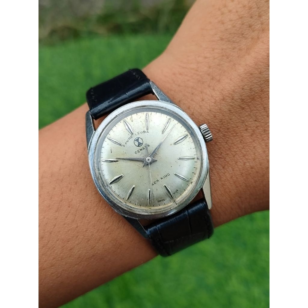Jual Jam Tangan FAVRE LEUBA SEA KING GENEVA SWISS Circa 1950-1960 an Super RARE Item Yang Paham Saja