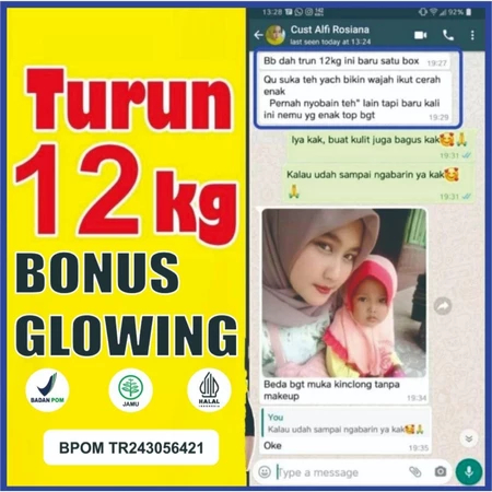 KAPSUL & TEH DETOX 8X LEBIH CEPAT TURUNKAN BERAT BADAN] BUNDAYES DETOX SLIMMING PENURUN BERAT BADAN 