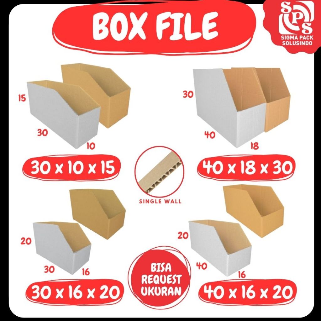 Box arsip 50x32x30 / 45x10x29 / 40x18x30 / 40x16x20 / 30x16x20 / 22x12x30 / 30x10x15 / 20x10x28 / 20