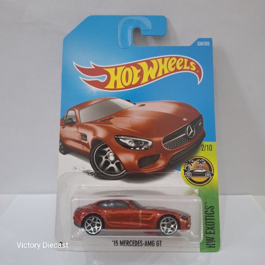 Hot Wheels '15 Mercedes-AMG GT Merah