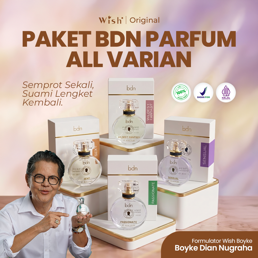 PAKET BDN PARFUM ALL VARIAN Dr Boyke Parfum Pemikat Pasangan