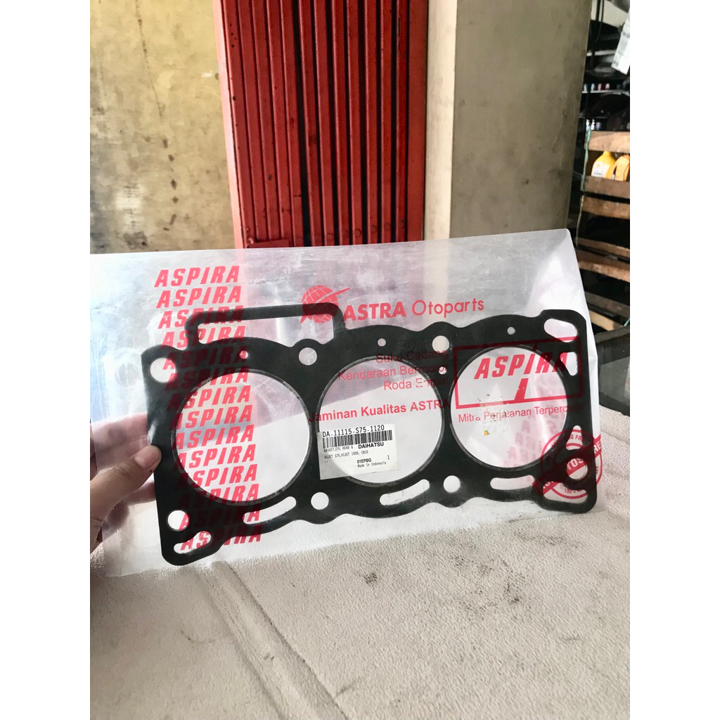 PAKING GASKET CYLINDER HEAD DAIHATSU S75 HIJET 1000 MERK ASPIRA