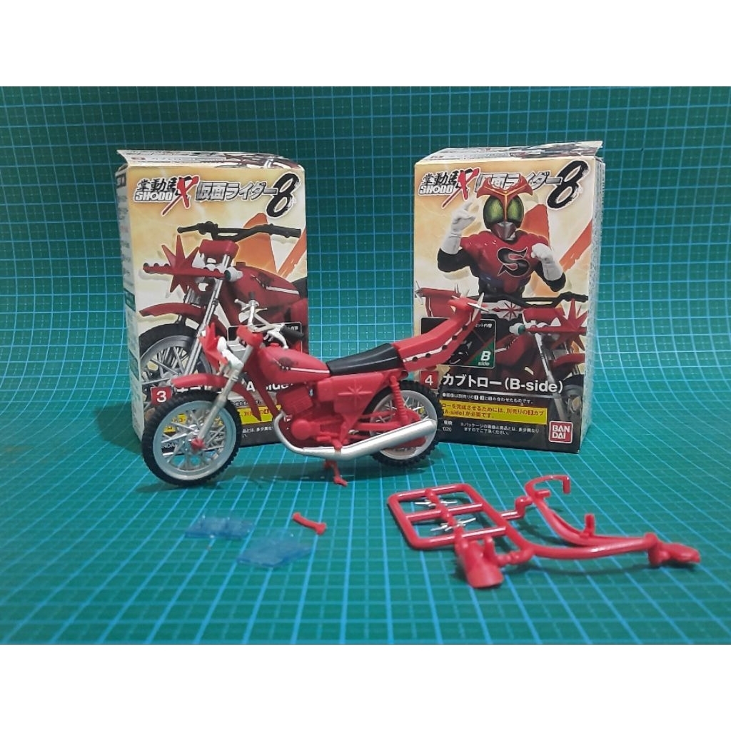 Shodo X kabutoro kamen rider stronger motorcycle