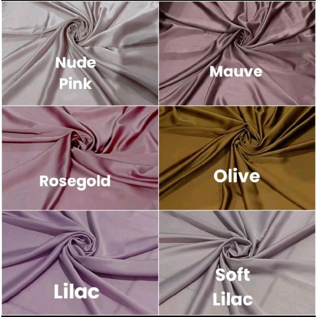 [Broptextile] Kain Maxmara Kain Satin Maxmara Polos