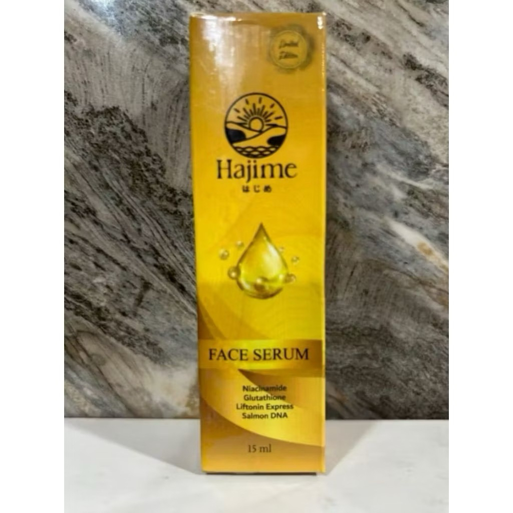serum wajah hajime limited with dna salmon