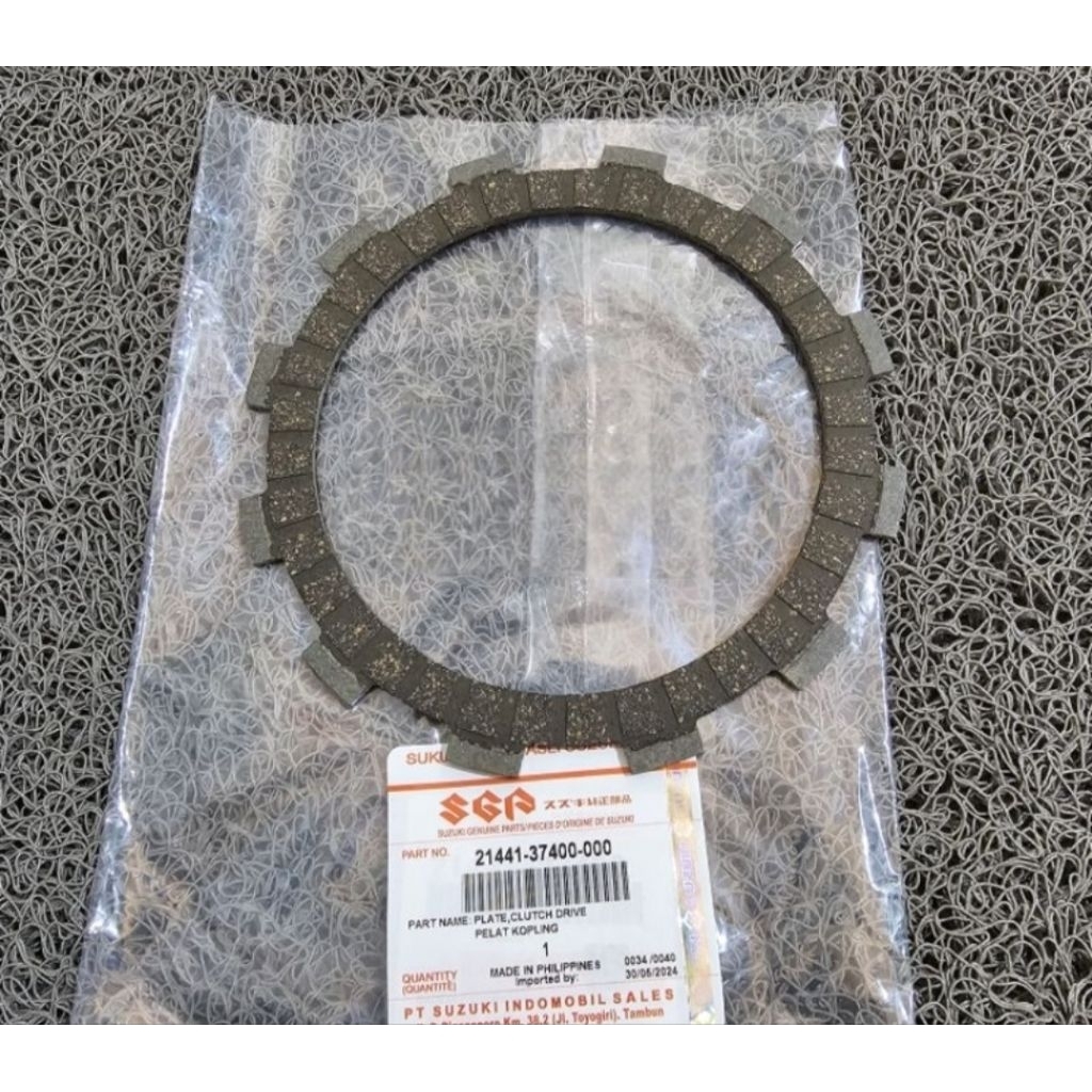 kampas kopling set plate clutch drive 21441-37400 suzuki Gs 250 THUNDER 250 inazuma ORI SGP