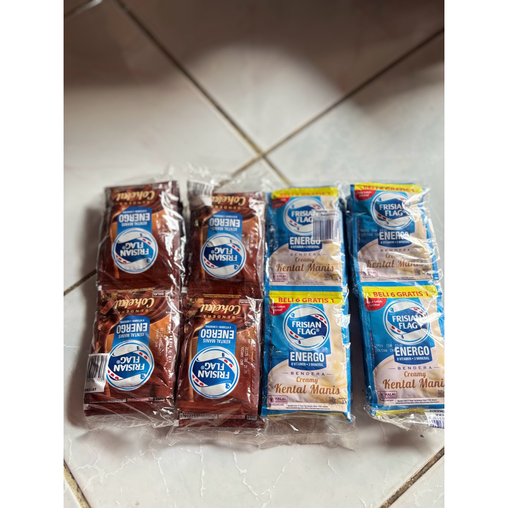 Grosir Susu Kental Manis Sachet Frisian Flag Putih 40gr x6, Praktis untuk Berbagai Kebutuhan