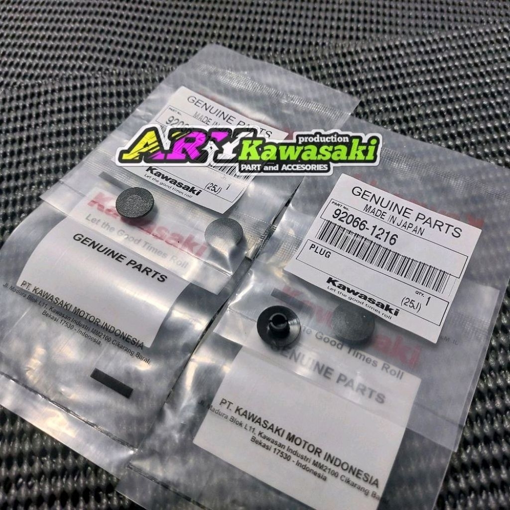 KARET TUTUP BAUT STANG NINJA 250 FI ATHLETE ORIGINAL KAWASAKI
