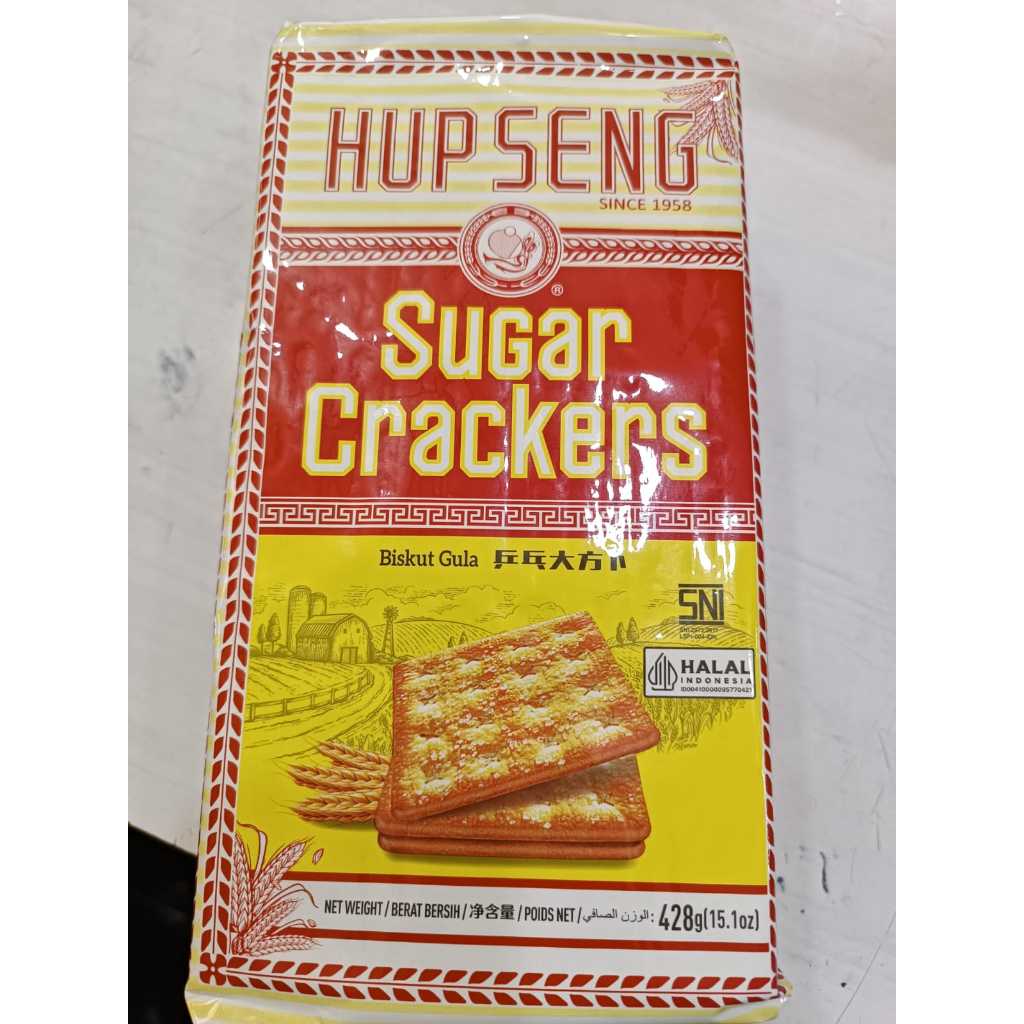 HUP SENG DELUXE CRACKERS CHEESE CAP PING PONG