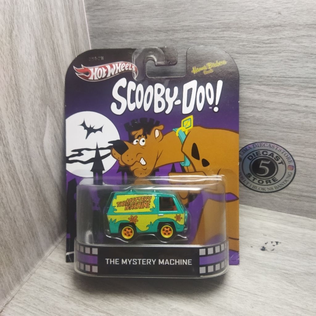 hotwheels retro mystery machine scooby doo