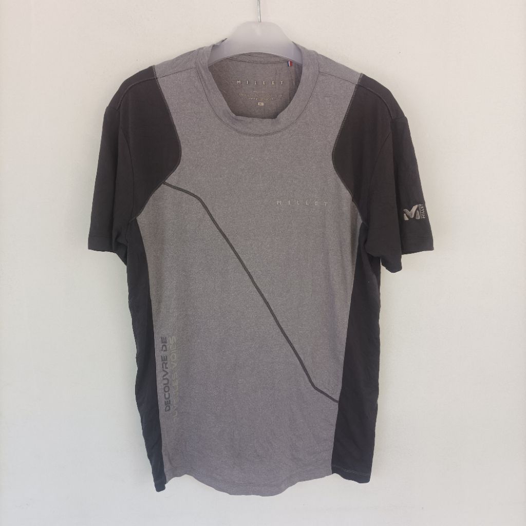 MILLET SPORT ORIGINAL KAOS OLAHRAGA PRIA SECOND SIZE M Y005