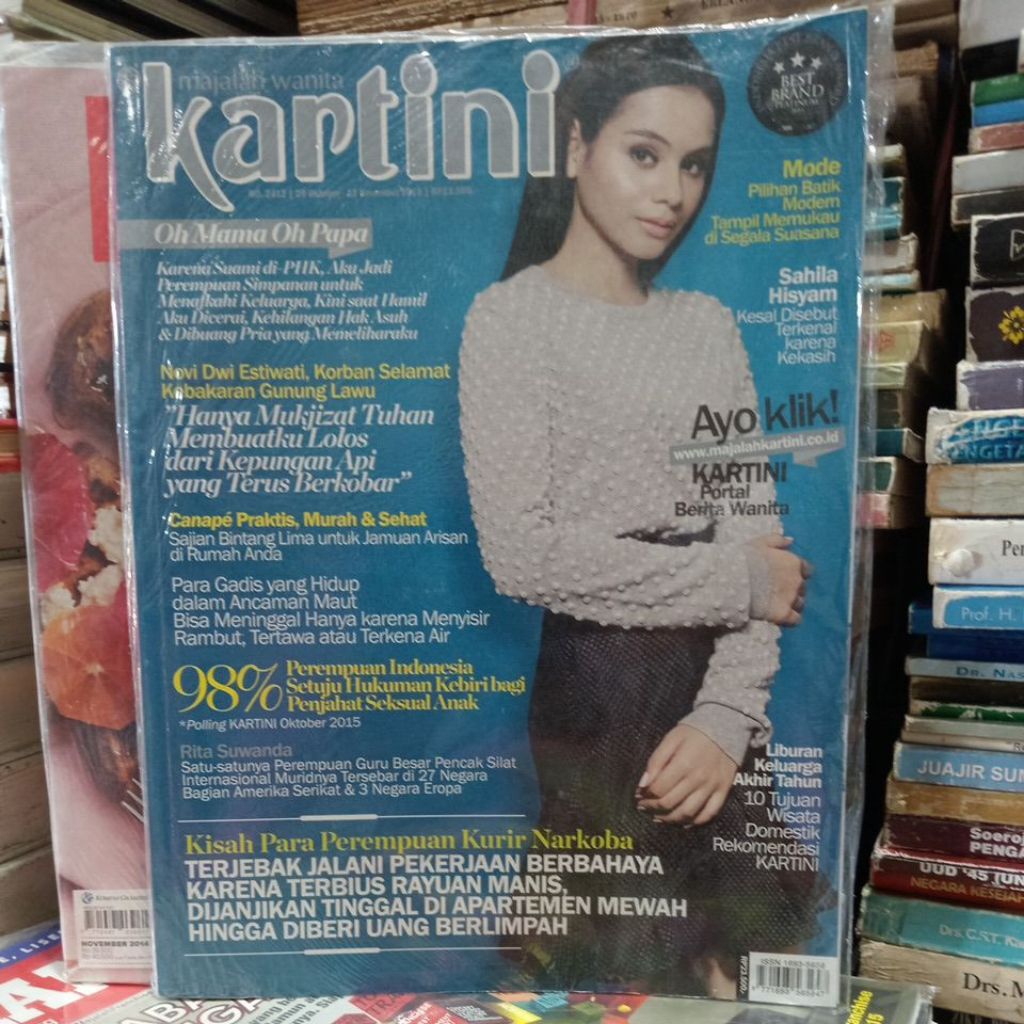 MAJALAH KARTINI 2015 BUKU BEKAS