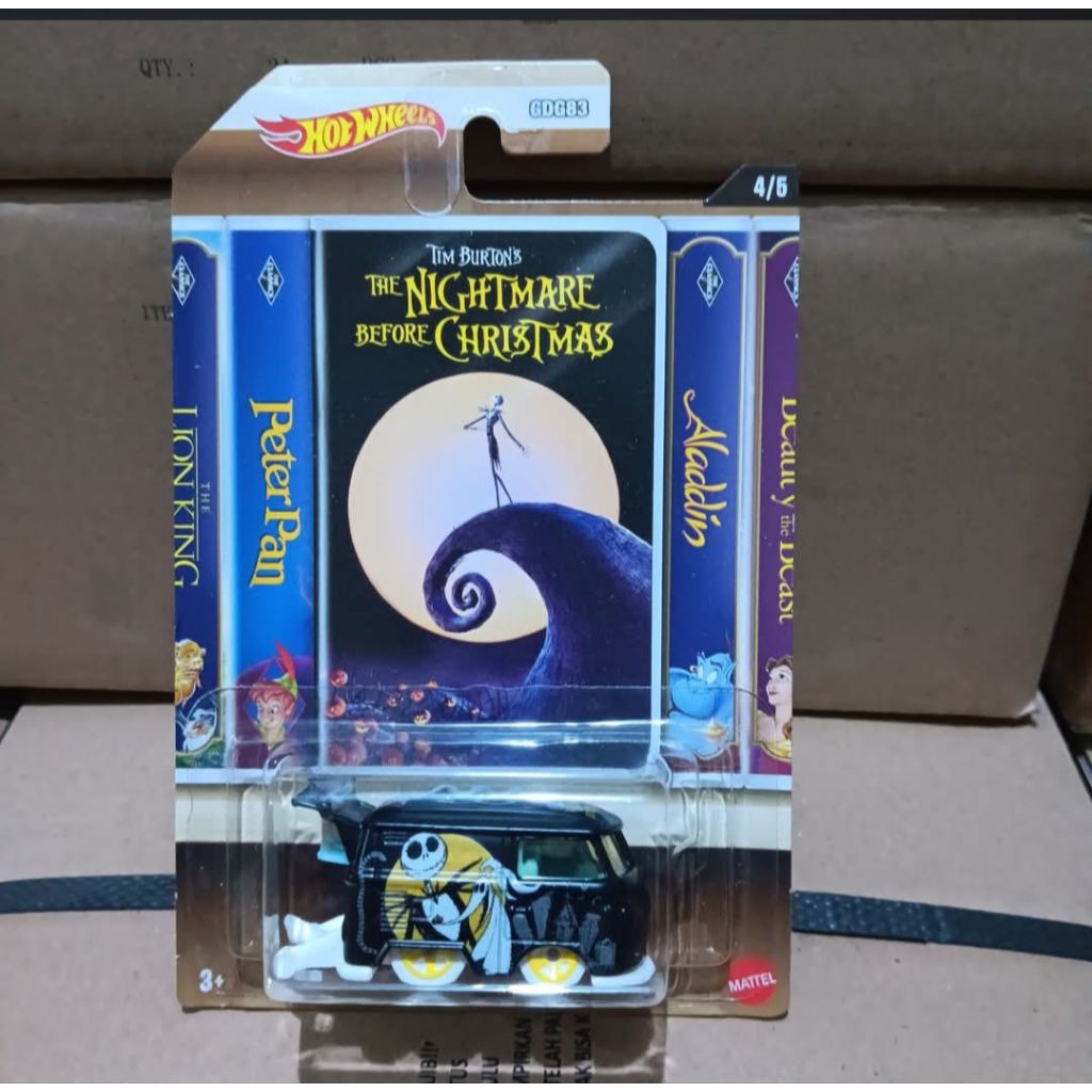 HOT WHEELS KOOL KOMBI THE NIGHTMARE BEFORE CHRISTMAS RARE