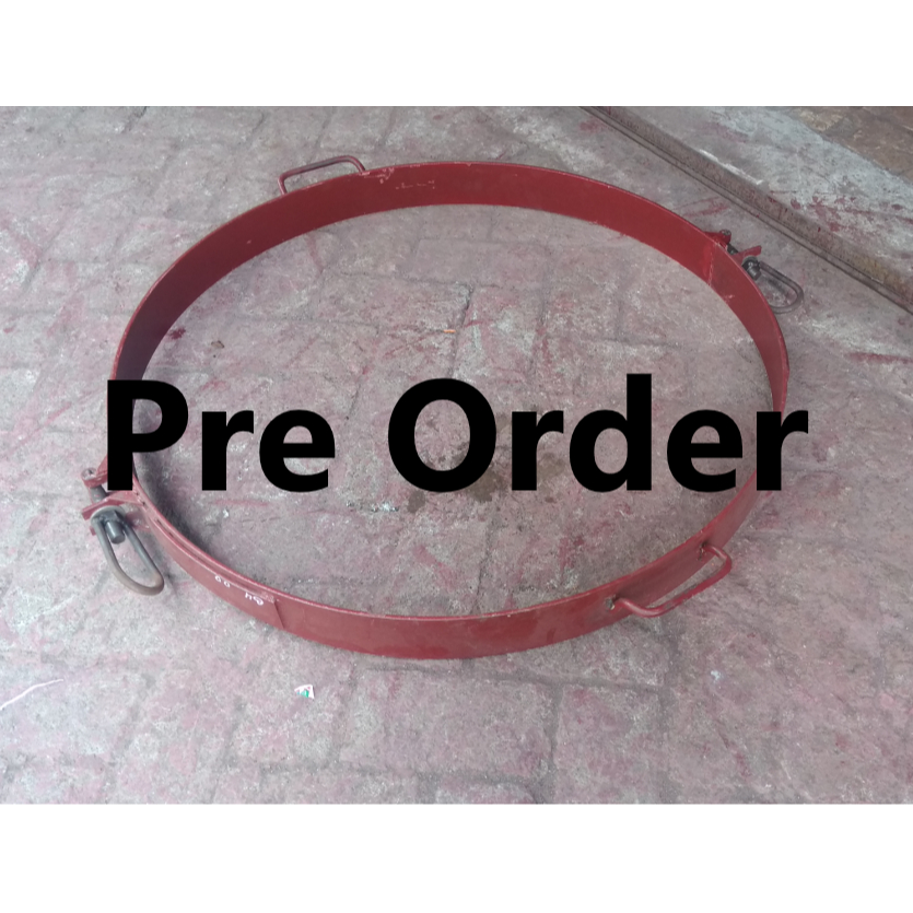 cetakan tutup buis beton diameter 50x50 cm merk Rajawali