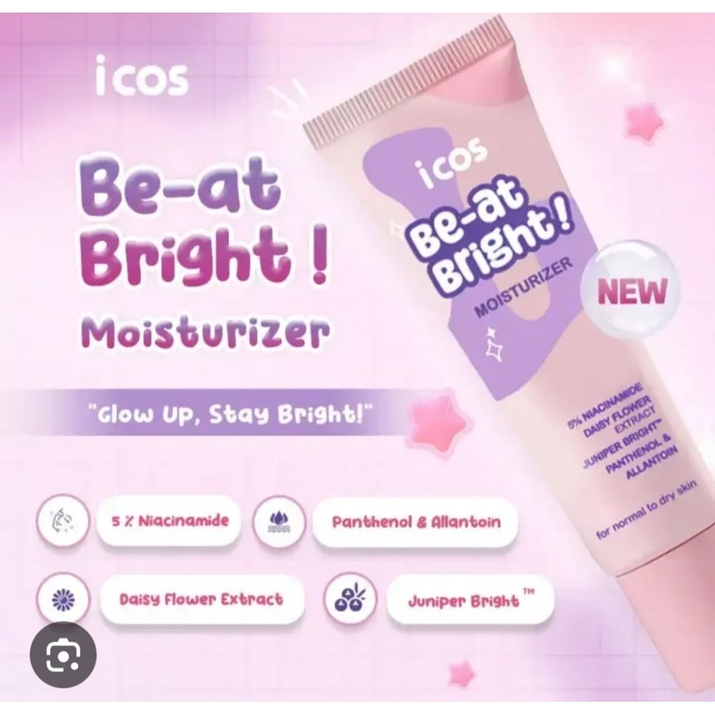 Icos Be-at Bright Moisturizer / Icos Pelembab
