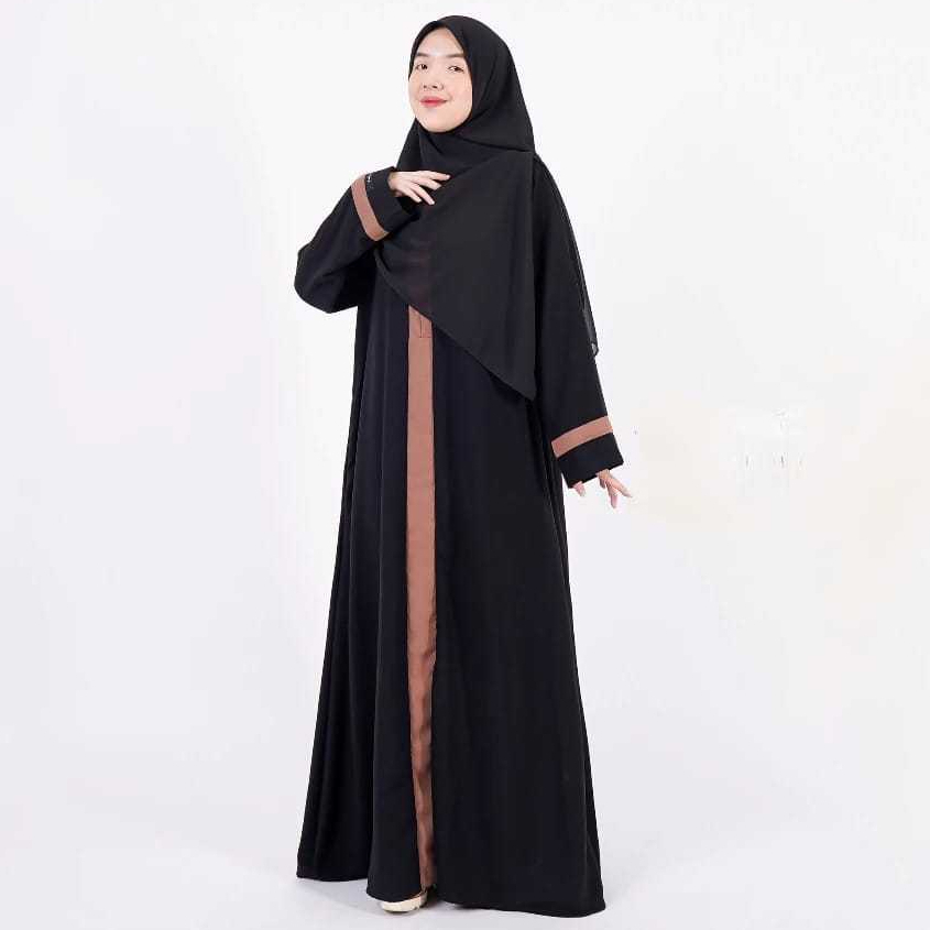 Gamis Abaya Turkey | Abaya Hitam Mewah Elegan
