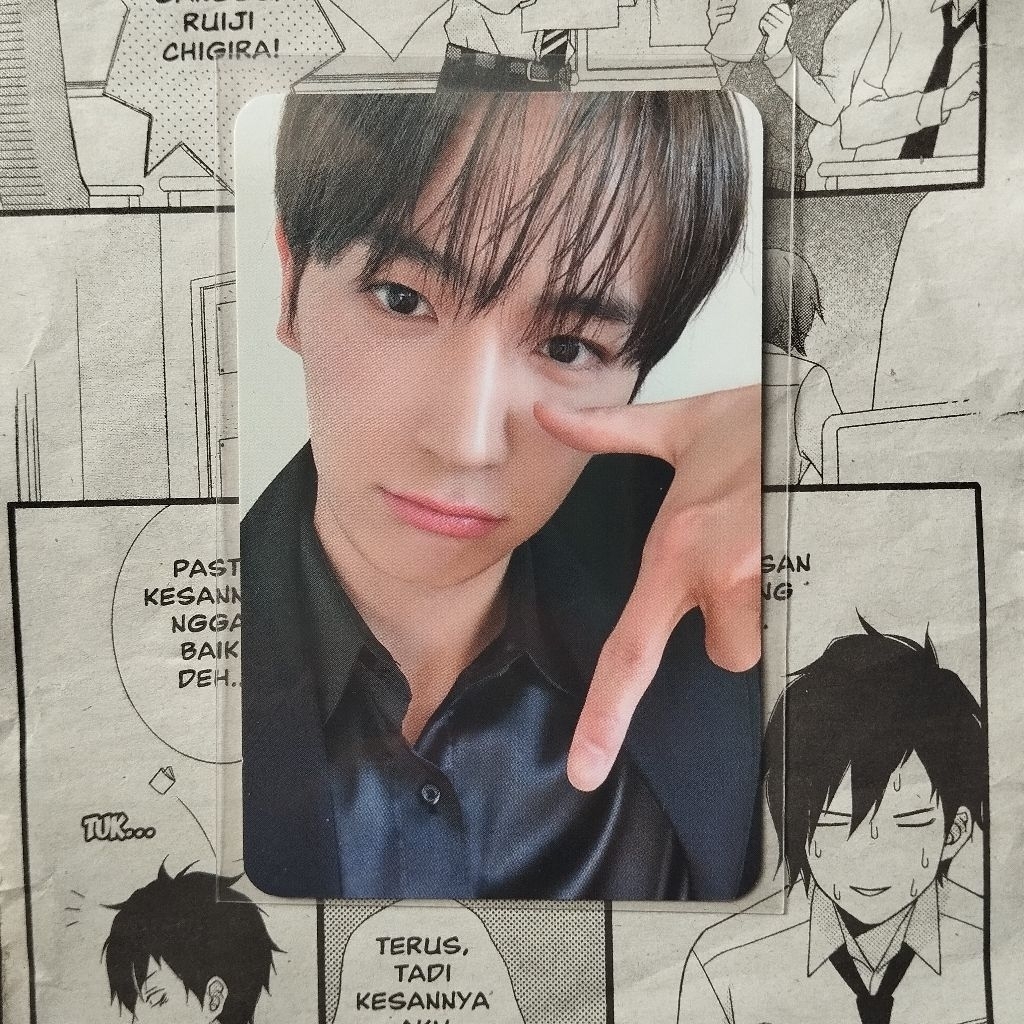 PHOTOCARD OFFICIAL HYUNJAE THEBOYZ PC NUNJUK TIRTIR