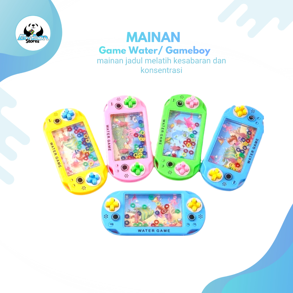 Mainan Gamebot air/Gameboy air/Mainan Jadul