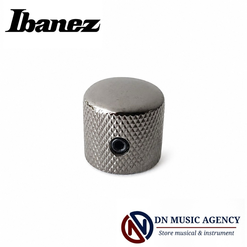 Ibanez knob gitar & bass original metal dome knob 18 spline