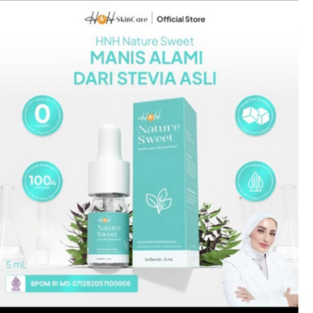 HNH NATURE SWEET STEVIA SUGAR (PEMANIS BUATAN DARI  STEVIA ASLI)