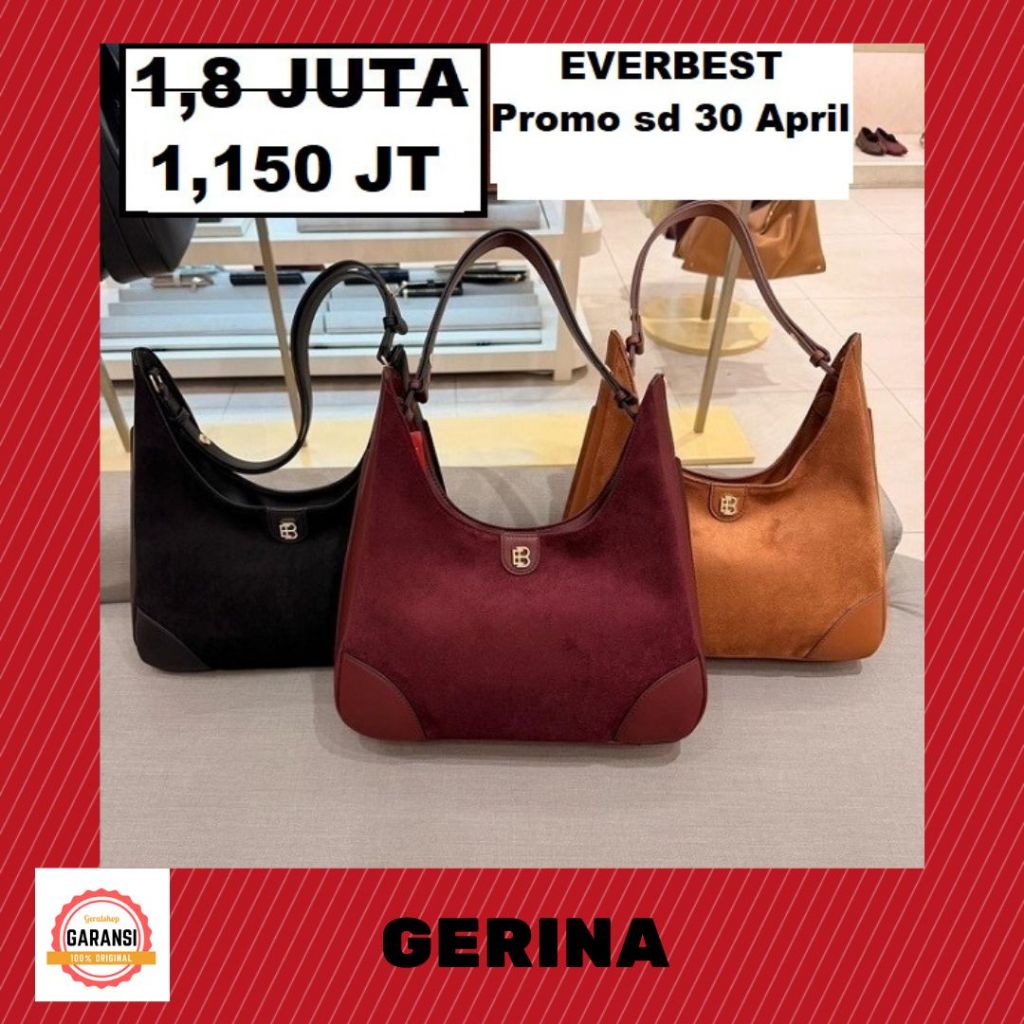 Tas selempang Wanita EVERBEST seri GERINA 100% ORIGINAL SALE