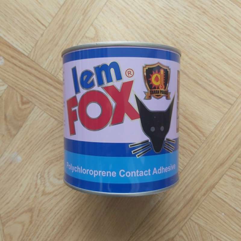 Lem Fox Biru Kaleng 600 Gram / Lem Fox Kaleng 1 Dus