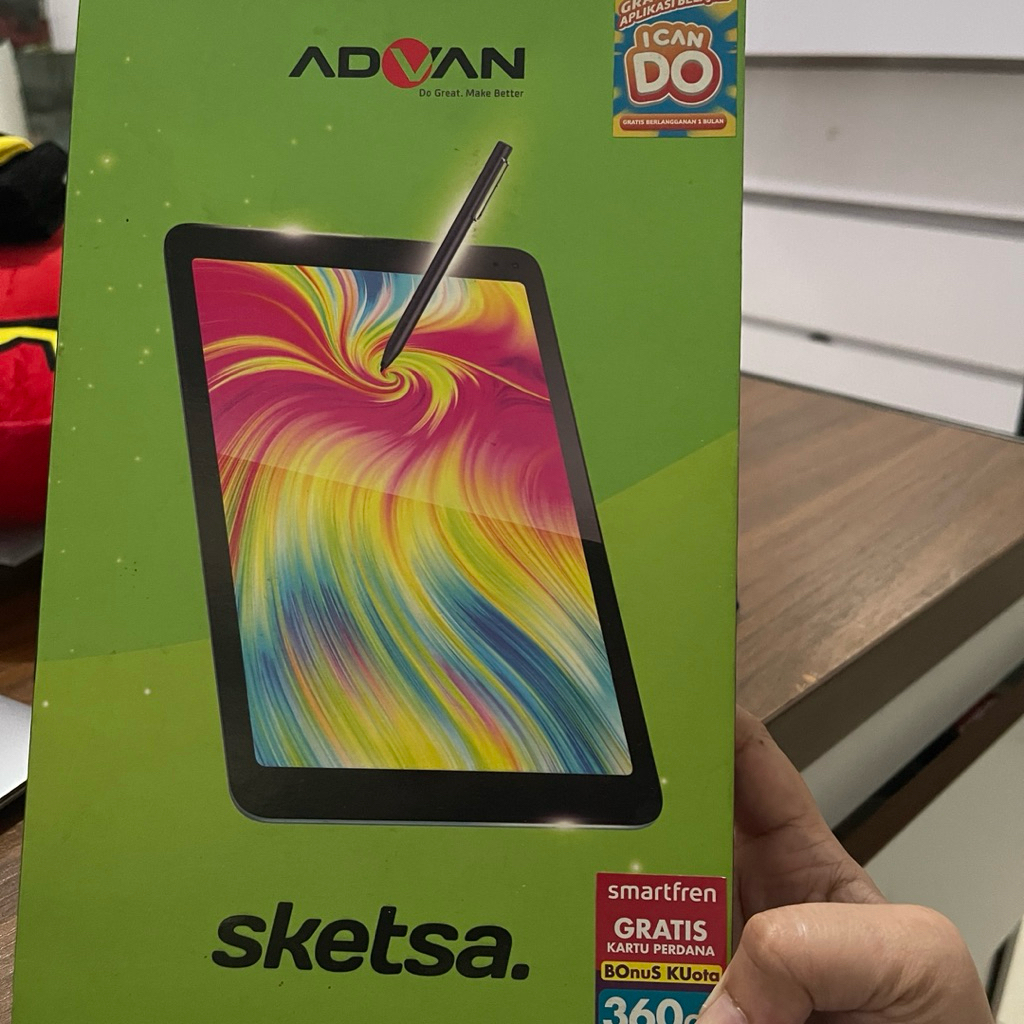 TAB Advan Tablet Gambar Sketsa 10 Inci 4GB 32 GB + Pen