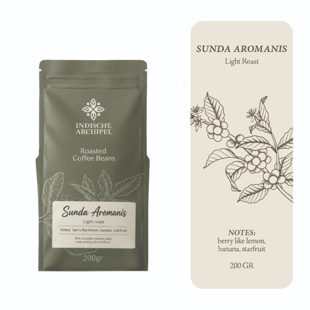 200GR  Kopi Sunda Aromanis Tropical Citrus Berry By Indische Archipel