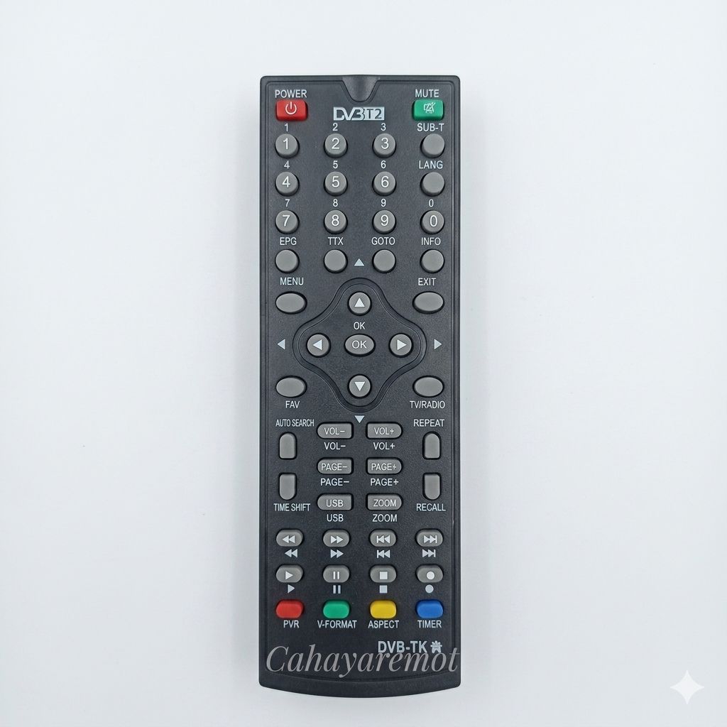 Remot Set Top Box Rinrei DRN511 DVB-T2 DVB-TK