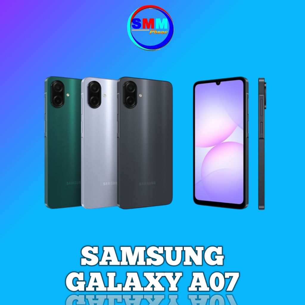 SAMSUNG GALAXY A07 5G RAM 12GB ( 6+6GB ) ROM 128GB GARANSI RESMI SEIN SAMSUNG INDONESIA