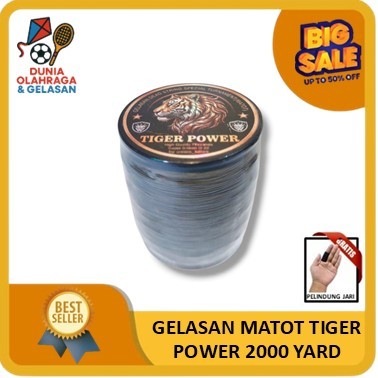 2000 YARD GELASAN MATOT BY UWAIS KITE TIGER POWER SENAR MATI TOTAL MANTAP UNTUK JEPRET LAYANGAN