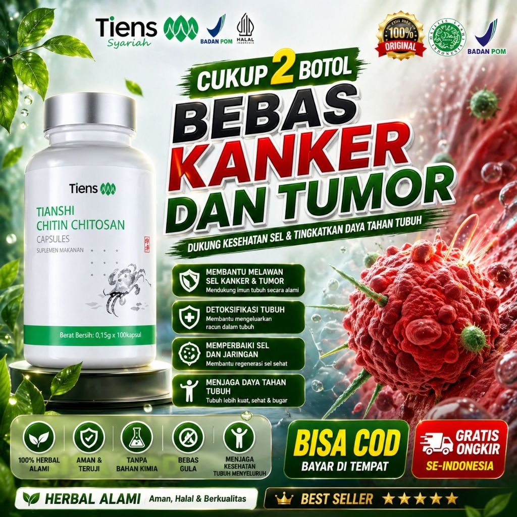Obat Kanker Tumor Obat Benjolan Kelenjar Getah Bening Kista Miom Ampuh Tiens Original 100%
