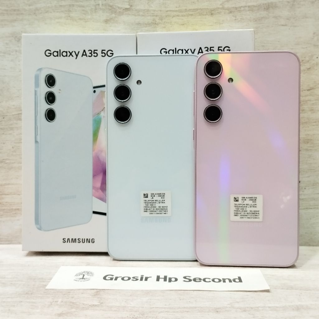 SAMSUNG A35 5G 8/256GB HP SECOND FULLSET